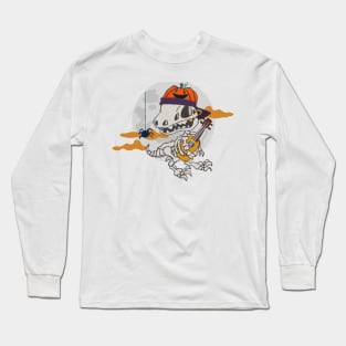 Spooky T-Rek halloween Long Sleeve T-Shirt